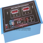 Diode & Zener diode characteristics with power supply and 2 dual range meters (C.R.)